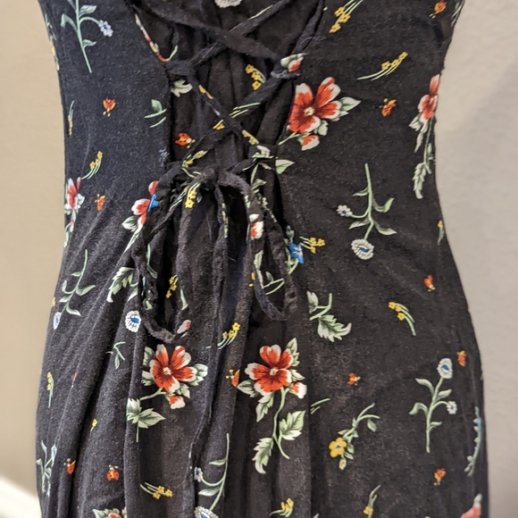 Vintage 1990s Whitney Collection Floral Maxi Dress - Picture 5 of 5